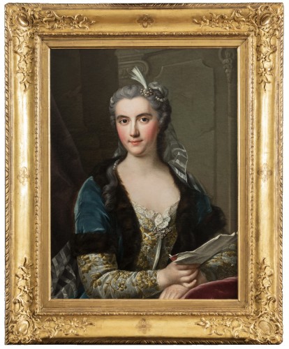 Presumed portrait of Marie Brûlart de La Borde duchesse de Luynes (vers 1684-1763)