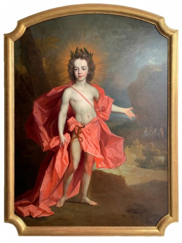 Portrait d’enfant en Apollon - Atelier de Largillière Ecole française