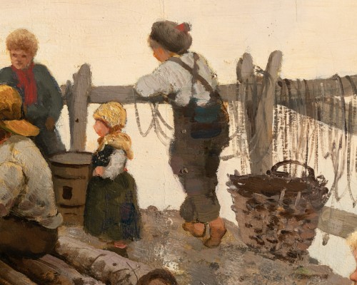 Paintings & Drawings  - Frithjof Smith-Hald (Kristiansand (Norvège) 1846 - Chicago (Etats-Unis) 1903