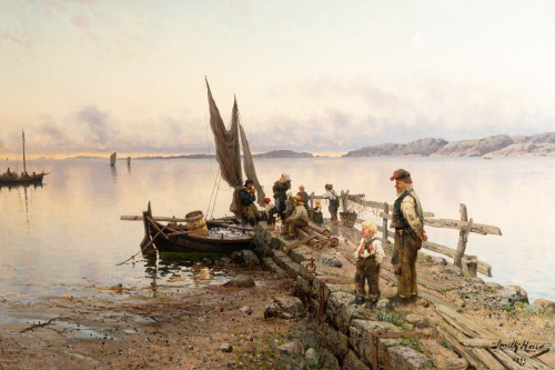 Antiquités - Frithjof Smith-Hald (Kristiansand (Norvège) 1846 - Chicago (Etats-Unis) 1903