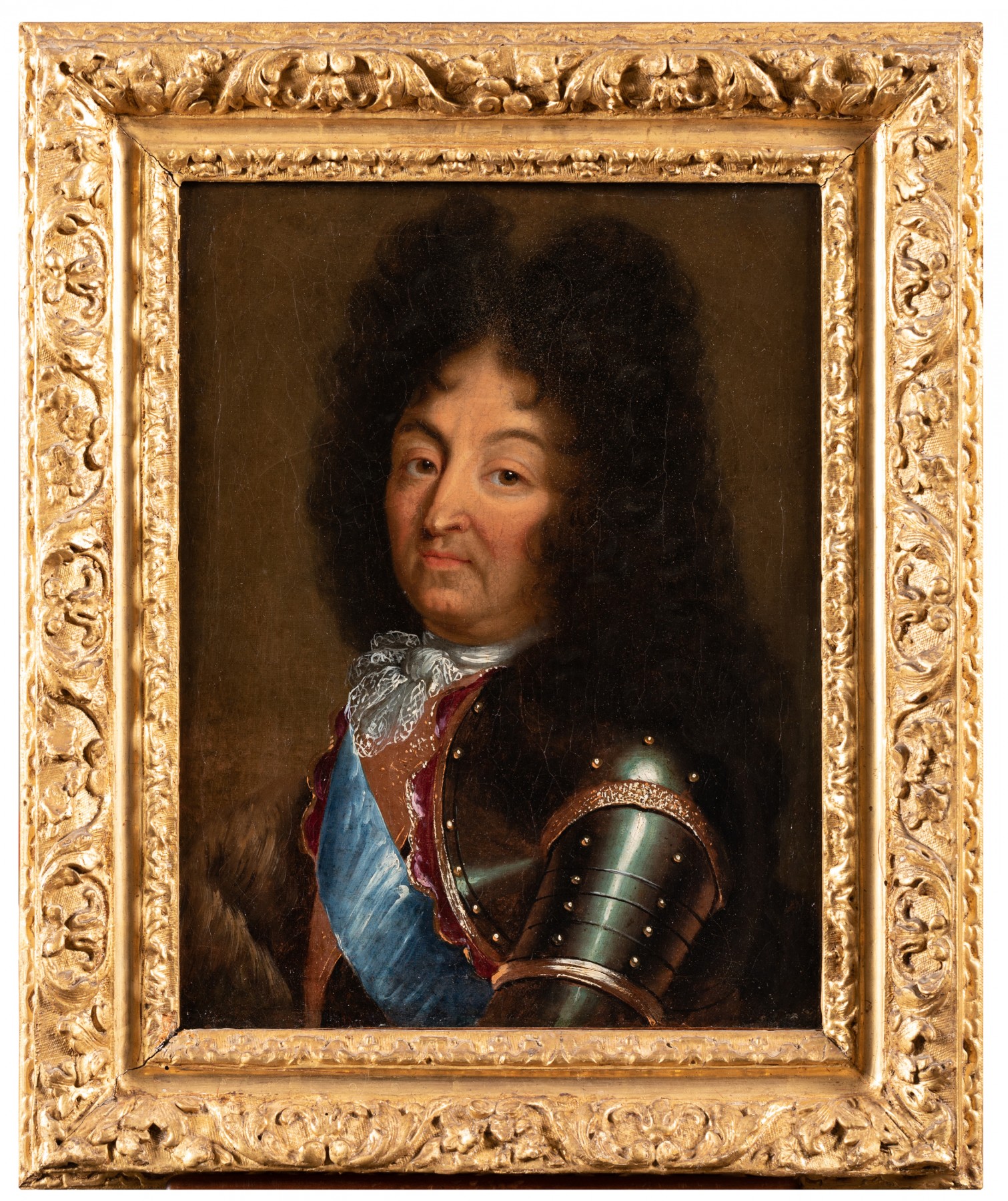 Portrait of Louis XIV - French school circa 1700 - Ref.89872