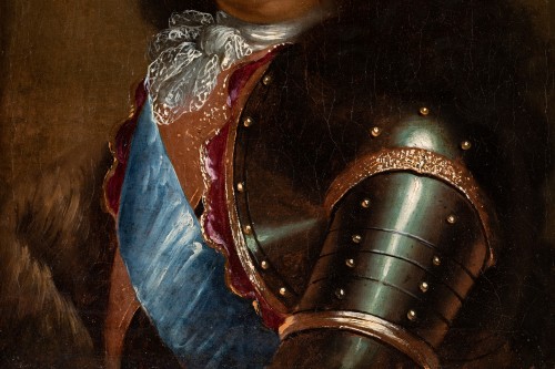 Portrait de Louis XIV - École française vers 1700 - Segoura Fine Art