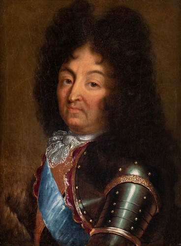  - Portrait of Louis XIV - French school circa 1700