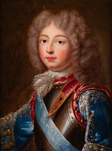 Portrait of the Duke of Berry  French school around 1700 - Paintings & Drawings Style 