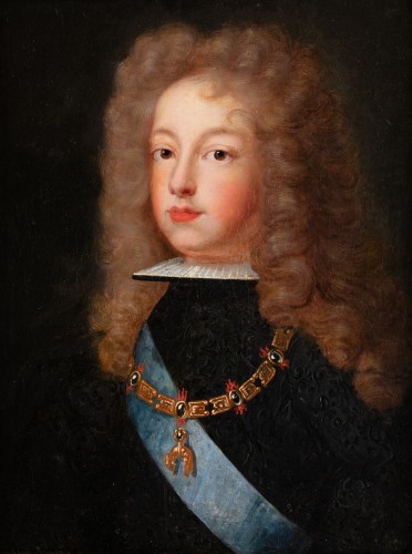 Portrait of Philip V of Spain - French school around 1700 - Paintings & Drawings Style 