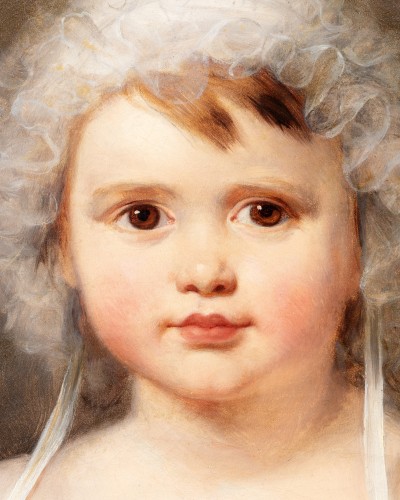 Nicolas Gosse (1787- 1878) - Portrait d’Aglaé Françoise Lebe Gigun - 