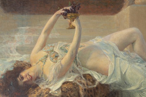 Mademoiselle Régina Badet - Henri Farré (1876-1949) - Paintings & Drawings Style Art nouveau