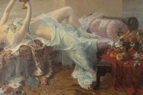 Tableaux et dessins Tableaux XIXe siècle - Mademoiselle Régina Badet - Henri Farré (1876-1949)