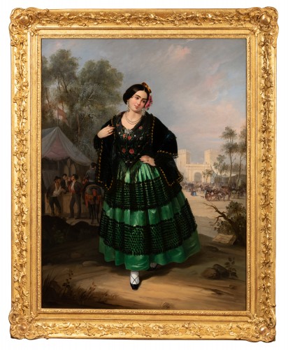 Manuel Cabral y Aguado Bejarano (1827-1891) - « La belle Andalouse »