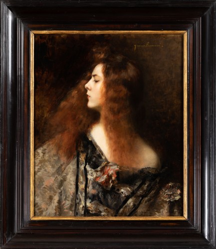 Juana Romani (1867-1923) - Portrait d’une jeune femme