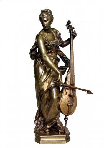 &quot;Violoncelliste&quot; after Louis Ernest Barrias (1841/1905)