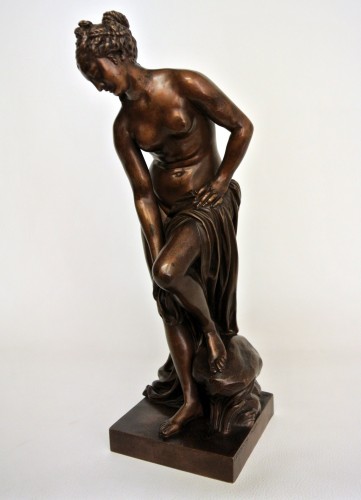 Sculpture Sculpture en Bronze - "Vénus au bain" d'après Christophe Gabriel Allegrain (1710-1795)