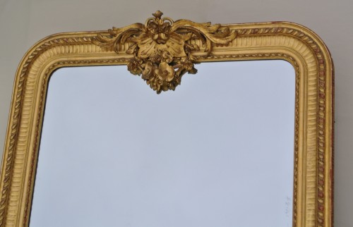 Miroirs, Trumeaux  - Grand miroir du XIXe siècle