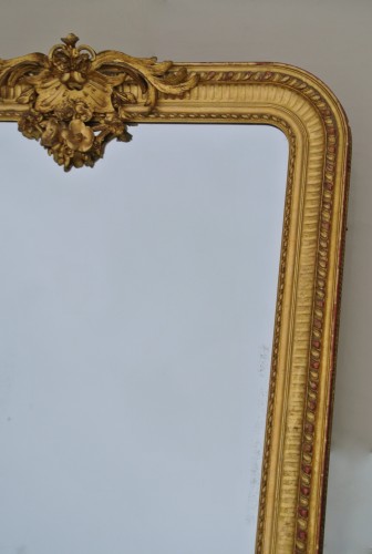 Grand miroir du XIXème siècle - 