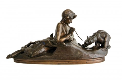 Pan and teddy bears from Emmanuel Frémiet (1824-1910)