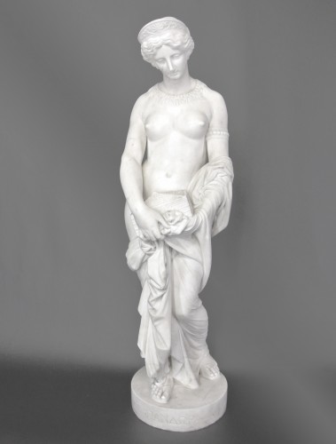 Pandora - François-Clément Moreau (1831-1865) - Sculpture Style Napoléon III