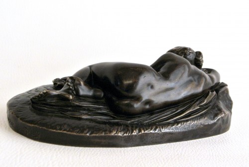 Sculpture  - Young woman lying down - James Pradier (1790-1852)