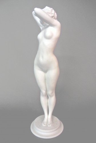 &quot;Phryné&quot; d’après Théodore-Rivière (1857/1912) - Porcelain & Faience Style Art Déco