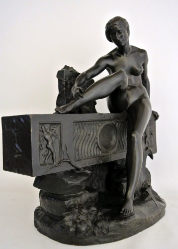 Antiquités - La muse de la source - Jean Hugues (1849-1930)