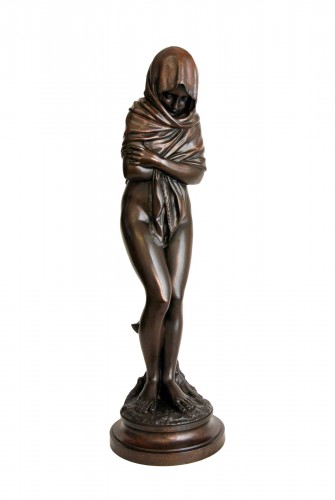 La Frileuse from Jean-Antoine Houdon (1741-1828)