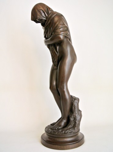 Sculpture  - La Frileuse from Jean-Antoine Houdon (1741-1828)