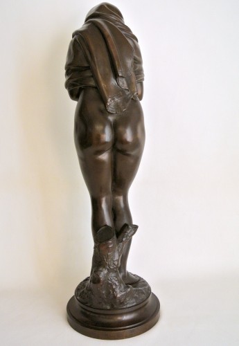 La Frileuse from Jean-Antoine Houdon (1741-1828) - 