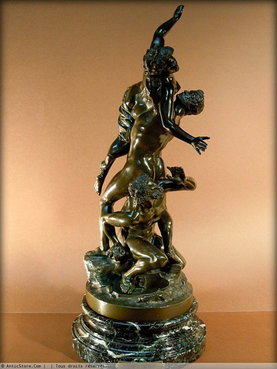 Enlèvement Des Sabines - L'enlevement des Sabines - Peintures et Chef-d'Oeuvres : D'après la légende, romulus fonde rome puis tue son frère rémus lors d'une querelle et devient le roi de la cité.