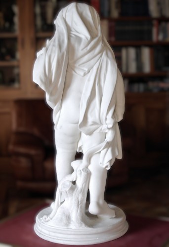 XIXe siècle - Cupidon - Jules Halkin (1830-1888)