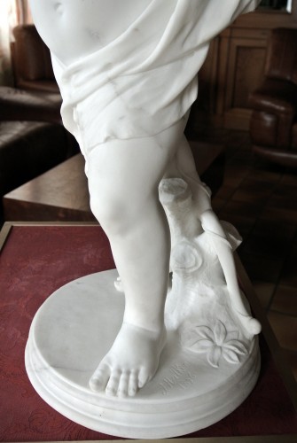 Antiquités - Cupidon - Jules Halkin (1830-1888)