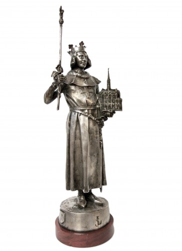Saint Louis d'après Emmanuel Frémiet (1824/1910) - Sculpture Style Napoléon III