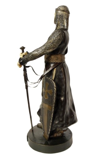 XXe siècle - "Chevalier du temple" d’après Maurice Constant Favre (1875-1915)