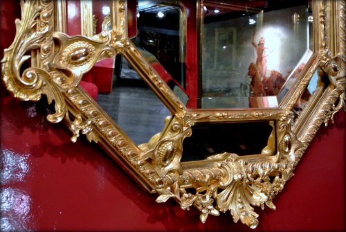Miroir Napoléon III à réserves - Napoléon III
