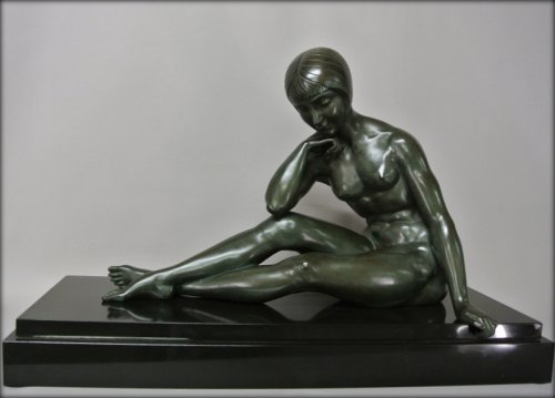 Sculpture  - Morante signed bronze statue