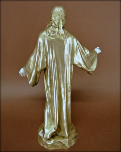 20th century - Sacred heart of Jesus, signed P Gasq 