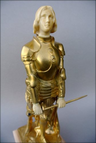 20th century - Joan of Arc in armor by Georges SAULO