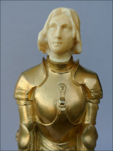 Art Déco - Joan of Arc in armor by Georges SAULO