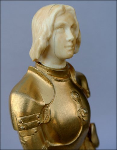 Antiquités - Joan of Arc in armor by Georges SAULO