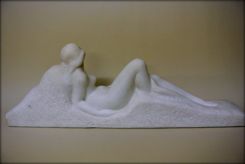 20th century - Art Deco Marble Sculpture signed Gennarelli