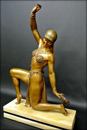 Sculpture Sculpture en Bronze - "Danseuse du Cachemire" par CHIPARUS