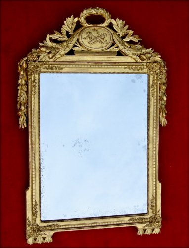 Antiquités - Louis XVI mirror