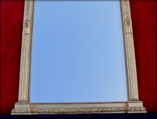 Miroir d'époque fin XIXe - Napoléon III