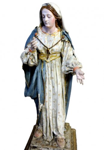 Religious statue of the nineteenth century