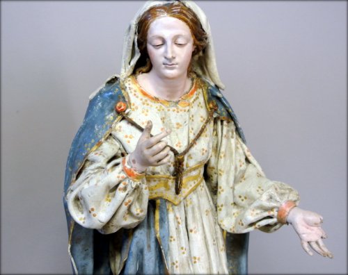 Religious statue of the nineteenth century - 