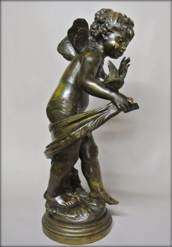 &quot;The message&quot; bronze signed  Auguste Moreau - 