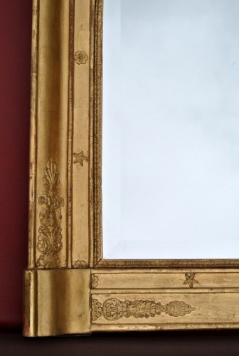 XIXe siècle - Miroir d'époque début XIXe