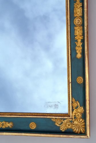 Miroir, XIXe siècle - Miroirs, Trumeaux Style 