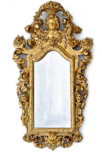Miroir "Au visage" Italie début XIXe
