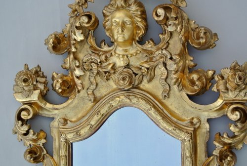 Miroir "Au visage" Italie début XIXe - 
