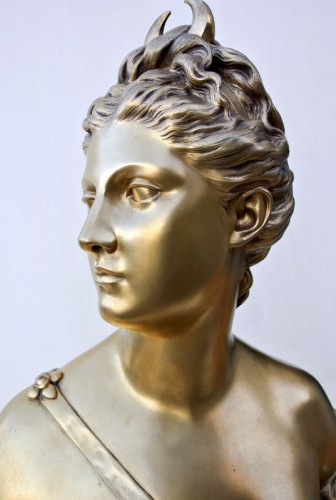 Art nouveau - Diane Chasseresse - d'après Jean Antoine Houdon