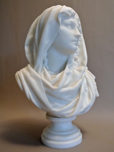 Antiquités - Jeune femme au châle - CARRIER-BELLEUSE (1824-1887)